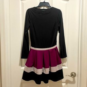 Black and Purple dress